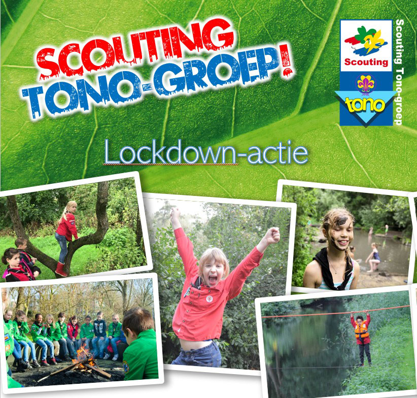 De Scouting Tono-groep verdubbelt tijdelijk haar kennismakingsperiode. Deze blijft geheel vrijblijvend.