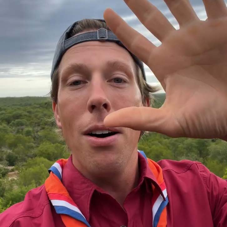 Op de Nationale Scoutingdag vertelt Chief Scout Freek Vonk hoe trots hij is op alle @scoutingvrijwilligers