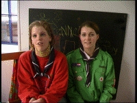 Babbel (S. Dröge) en Miegel (G. Kooijman)