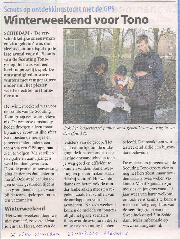 De Echo Schiedam van 22 december 2010, pagina 3