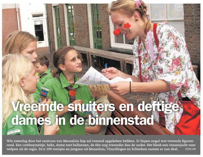 De voorpagina van De Maaskoerier op 14 september 2011