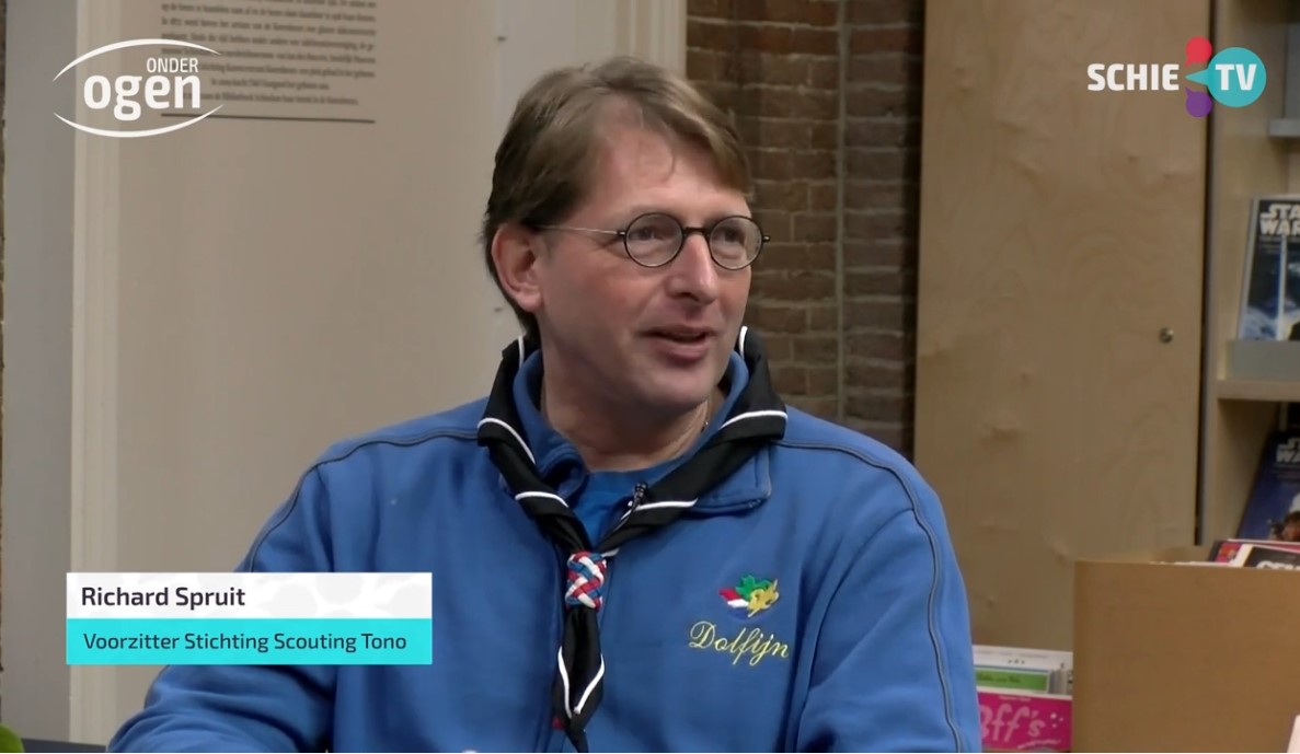 Richard Spruit (Dolfijn) in het interview van het live programma 'Onder Ogen' van Schie TV op 13 november 2021