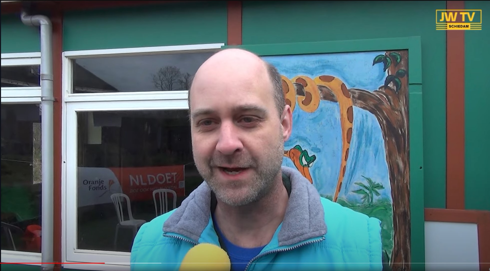 Jan Willem de Boer maakte een reportage over NL-Doet 2024